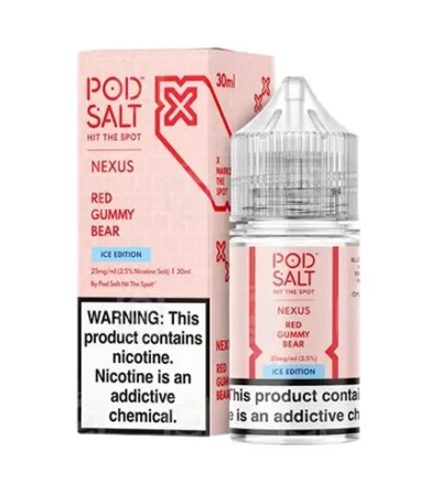 پاد سالت پاستیل قرمز Pod Salt Red Gummy Bear
