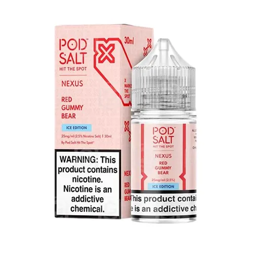 پاد سالت پاستیل قرمز Pod Salt Red Gummy Bear