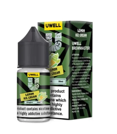 سالت یوول لیمو بستنی – Uwell Lemon Ice Cream 25mg