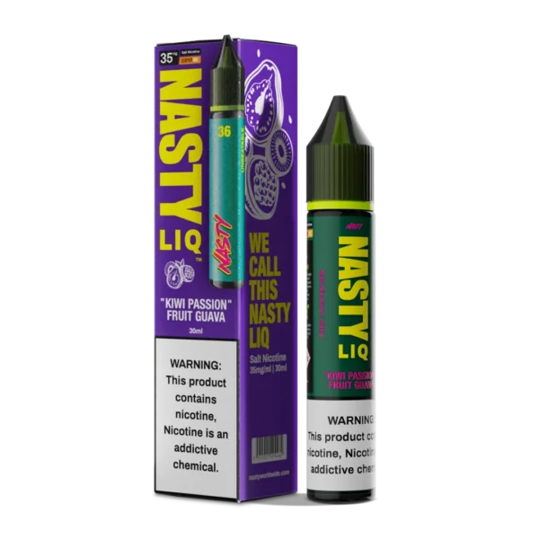 سالت نستی کیوی پشن فروت گواوا – Nasty Kiwi Passionfruit Guava 35mg