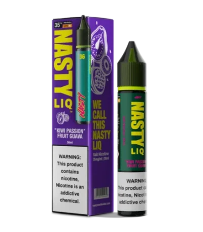 سالت نستی کیوی پشن فروت گواوا – Nasty Kiwi Passionfruit Guava 35mg