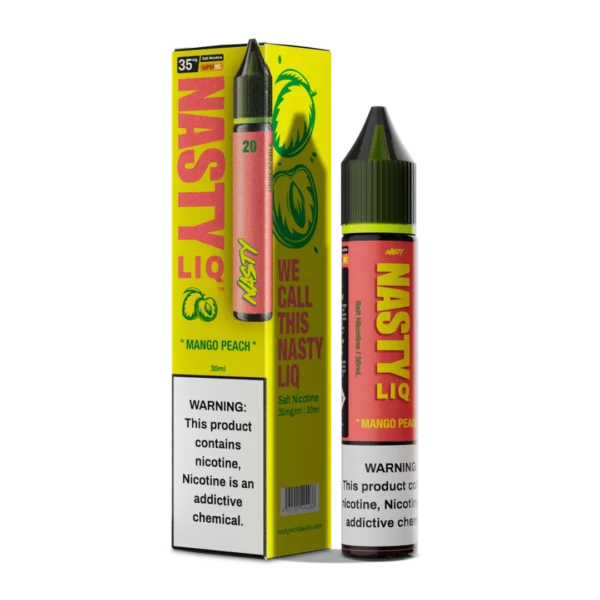 سالت نستی انبه هلو – Nasty Mango Peach 35mg