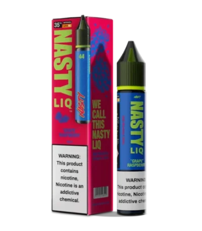 سالت نستی انگور تمشک – Nasty Grape Raspberry 35mg