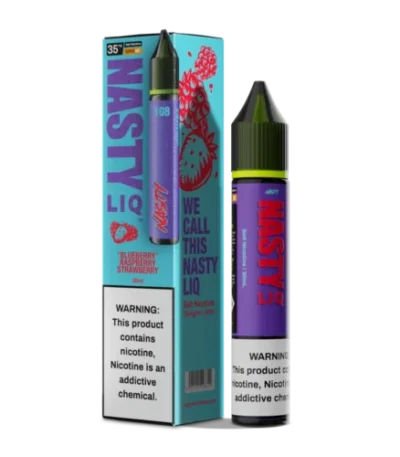 سالت نستی بلوبری تمشک توت فرنگی – Nasty Blueberry Raspberry Strawberry 35mg