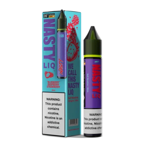 سالت نستی بلوبری تمشک توت فرنگی – Nasty Blueberry Raspberry Strawberry 35mg