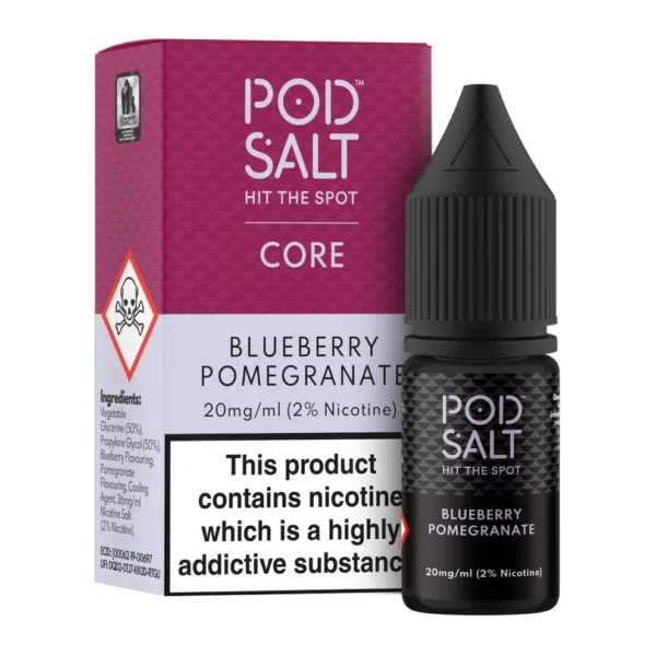پاد سالت انار بلوبری Pod Salt Blueberry Pomegranate