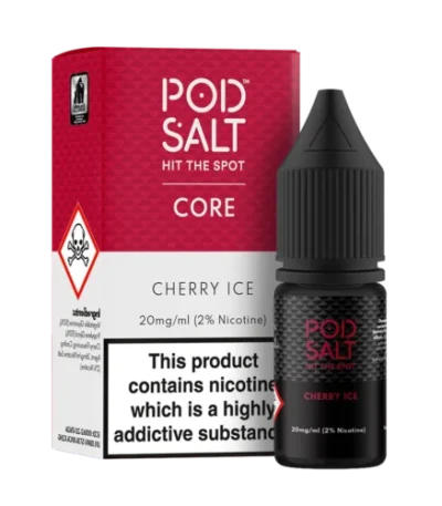 سالت نیکوتین گیلاس یخ پاد سالت Pod Salt Cherry ICED