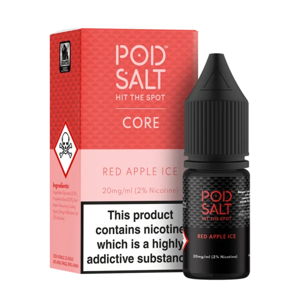 پاد سالت سیب قرمز یخ Pod Salt Red Apple ICE