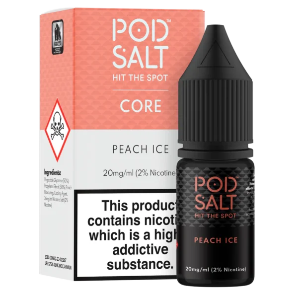 سالت نیکوتین پاد سالت هلو یخ Pod Salt Peach Ice