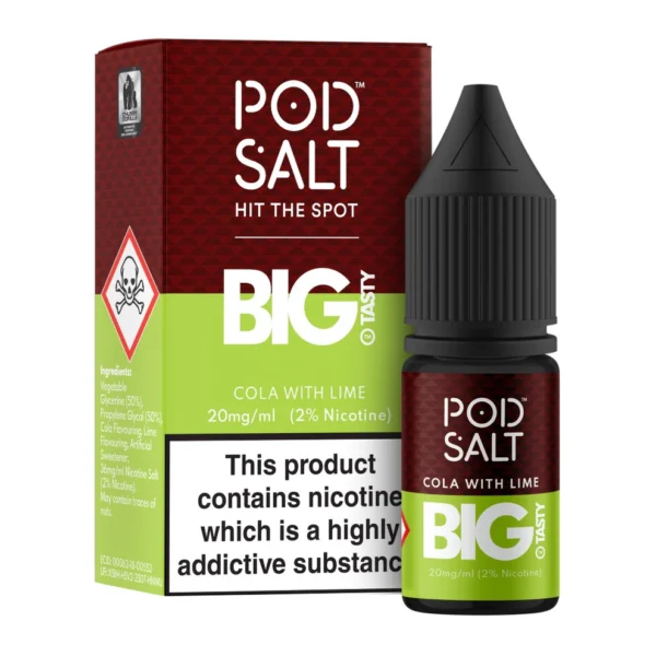 پاد سالت کولا و لیمو Pod Salt Cola With Lime