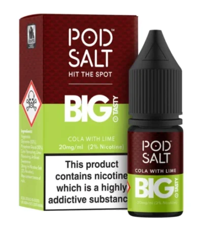 پاد سالت کولا و لیمو Pod Salt Cola With Lime