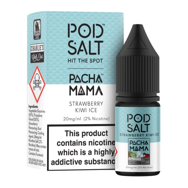پاد سالت توت فرنگی کیوی Pod Salt Strawberry Kiwi ICE