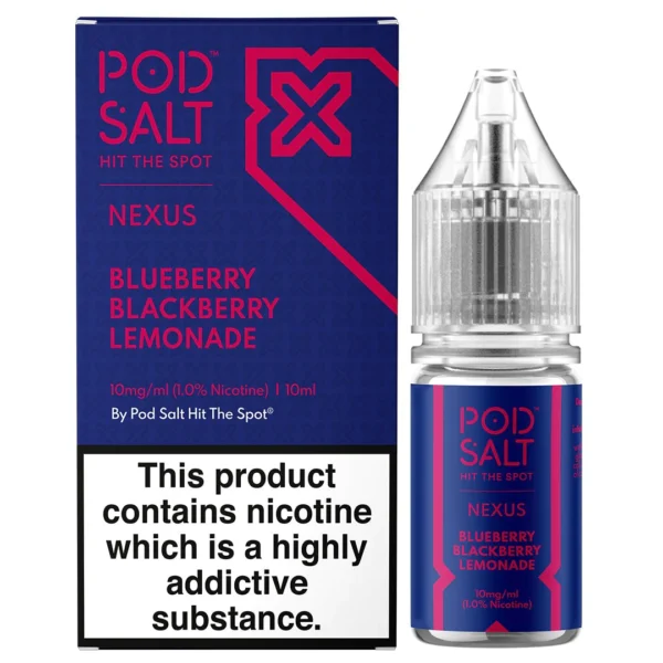 پاد سالت بلوبری بلکبری لیموناد Pod Salt Blueberry Blackberry Lemonade