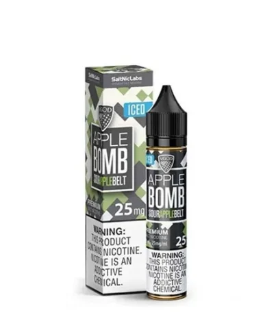 سالت نیکوتین بمب سیب یخ ویگاد VGOD Apple Bomb Ice Saltnic
