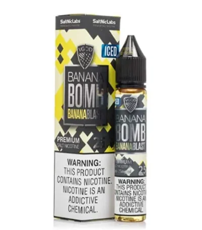 سالت نیکوتین بمب موز یخ ویگاد VGOD Banana Bomb Ice