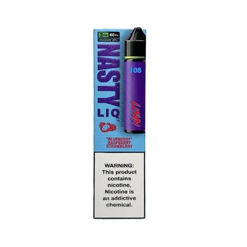 جویس نستی توت فرنگی تمشک بلوبری Nasty Blueberry Raspberry Strawberry 60ML