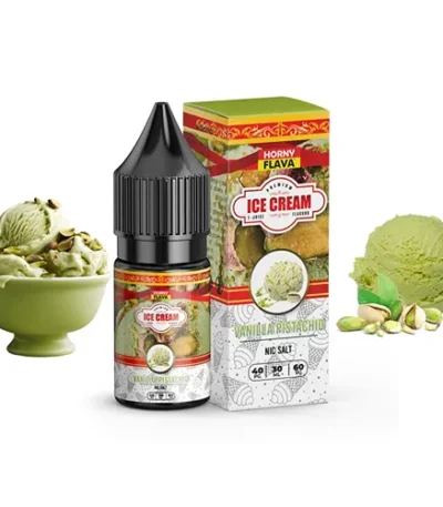 سالت هورنی بستنی وانیلی پسته ای HORNY SALT VANILLA PISTACHIO ICE CREAM