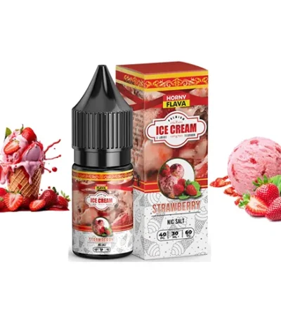 سالت هورنی فلاوا بستنی توت فرنگی | Horny Flava Strawberry Ice Cream
