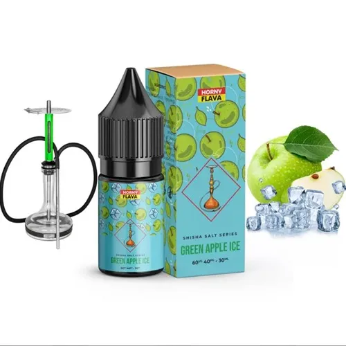 سالت هورنی فلاوا قلیان سیب سبز یخ | Shisha Green Apple Ice
