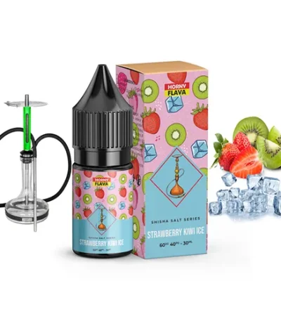 سالت هورنی فلاوا قلیان توت فرنگی کیوی یخ | Shisha Strawberry Kiwi Ice