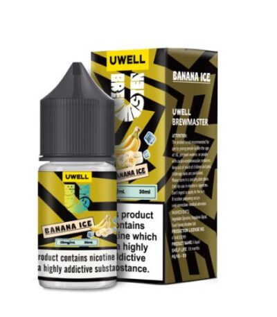 سالت یوول موز انبه یخ – Uwell Banana Mango Ice 25mg
