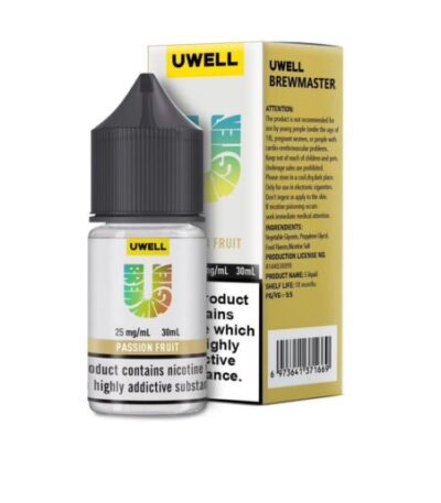 سالت یوول پشن فروت یخ – Uwell Passion Fruit Ice 25mg